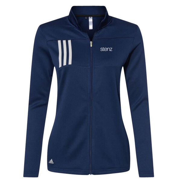   - Women's 3-Stripes Double Knit Full-Zip Thumbnail