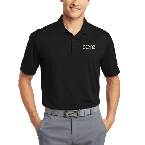   - Golf Dri FIT Vertical Mesh Polo Thumbnail